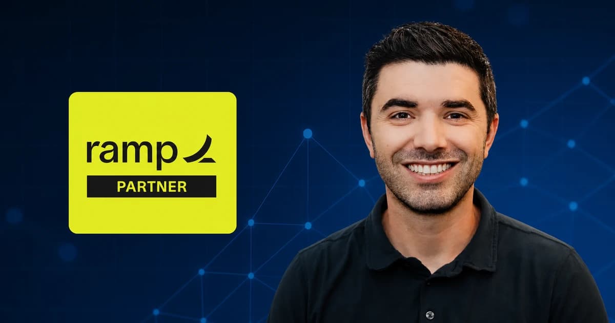 John Ikosipentarhos of Zeroed-In Consulting with the Ramp Partner mark