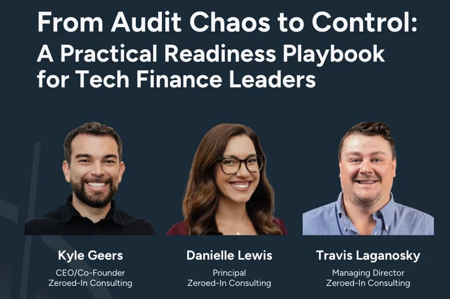 From Audit Chaos to Control: A Practical Readiness Playbook for Tech Finance Leaders